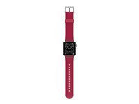 OtterBox All Day Comfort - Hihna tuotteelle älykello - 38/40/41 mm - rubelliitti (vaaleanpunainen) malleihin Apple Watch Hermès Series 7, Hermès Series 9, Nike Series 7, Series 10, Series 8, Series 9 77-93699